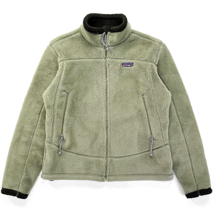 2002 Patagonia Womens R4 Fleece Jacket, Weathered Green (M)