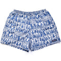 2017 Patagonia Mens 5” Printed Baggies Shorts, Tribal Geo: Blue (M)