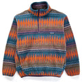1996 Patagonia Printed Synchilla Snap-T, Minnehaha: Fir Green (S)