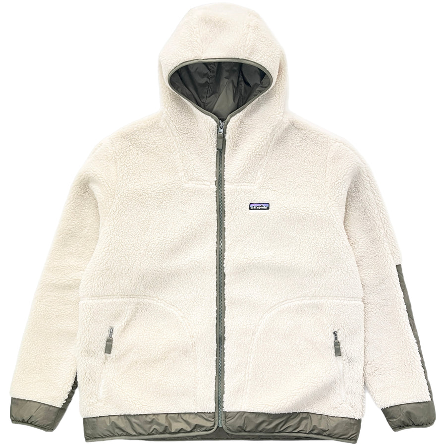 2021 Patagonia Mens Recycled Deep Pile Sherpa Hoody, Natural (XXL)