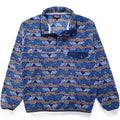 2018 Patagonia Printed Synchilla Snap-T, Cliffside: Classic Navy (M/L)