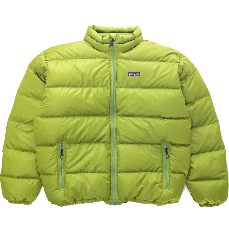 2005 Patagonia Mens Hi-Loft Ripstop Down Jacket, Gecko Green (XL)