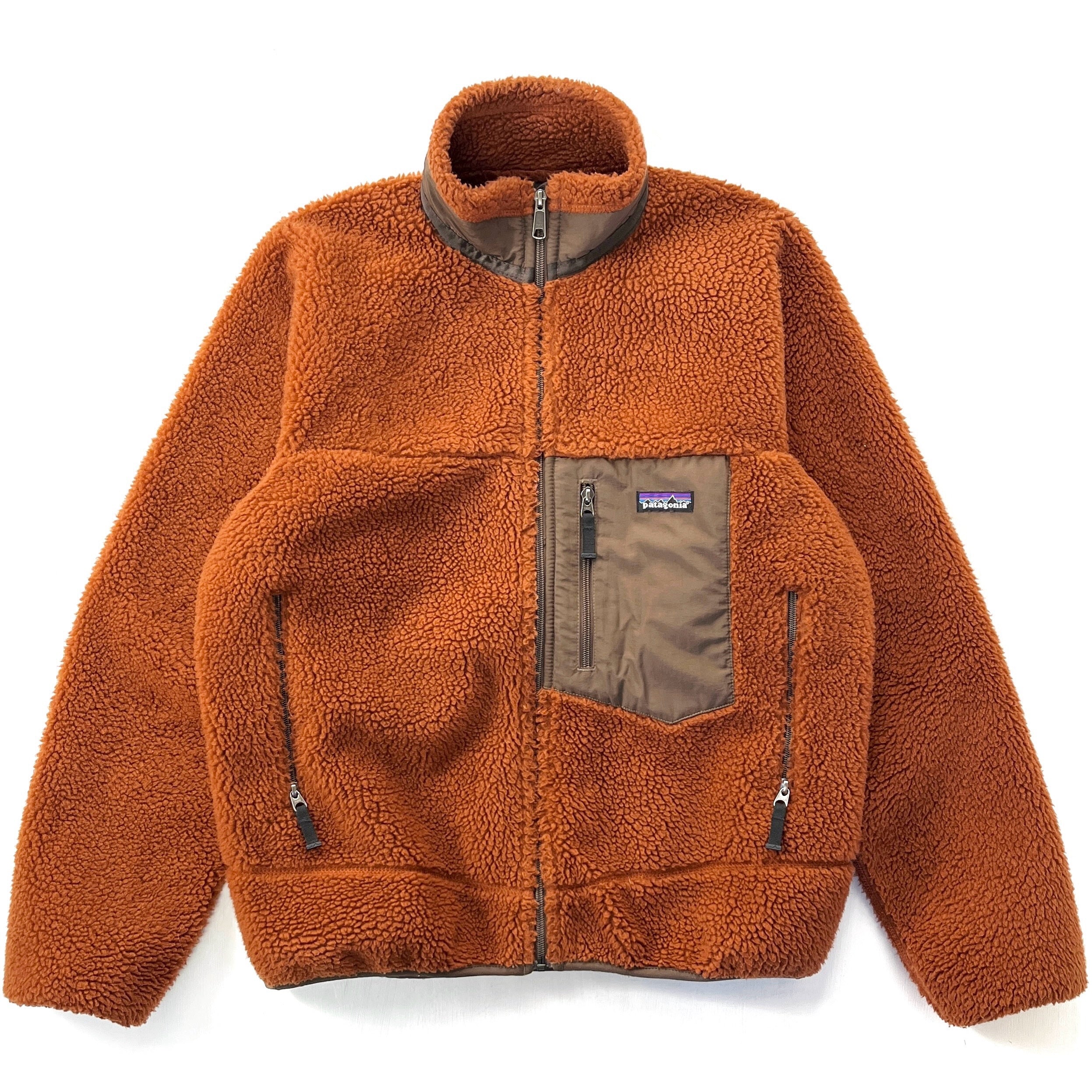 2008 Patagonia Classic Retro-X Fleece Jacket, Rustic Brown (M)