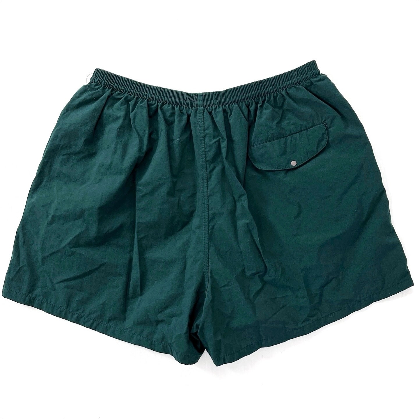 2000 Patagonia Mens 3.5” Nylon Baggies Shorts, Hunter (L)