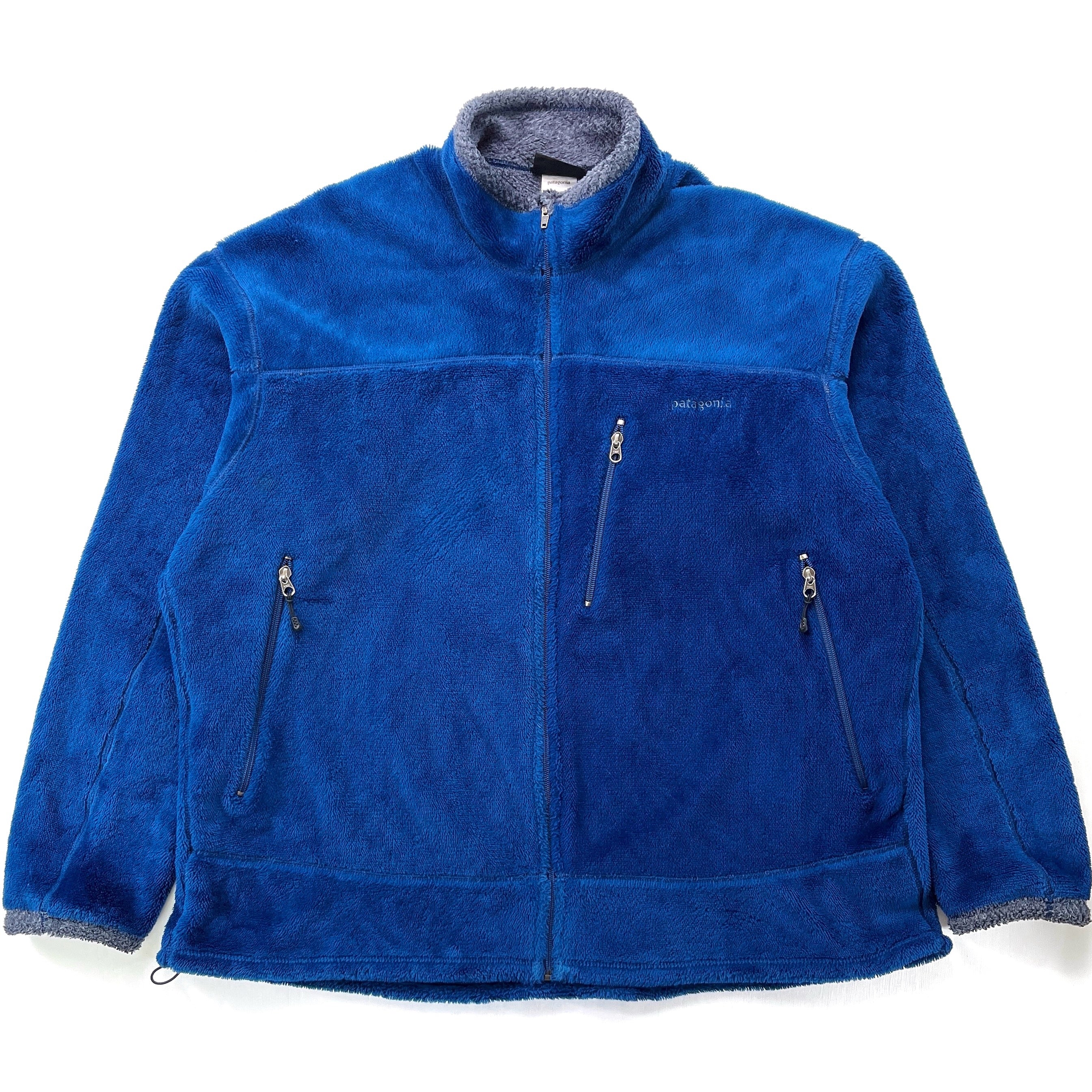 2004 Patagonia R4 High-Pile Fleece Jacket, Deep Blue (XXL)
