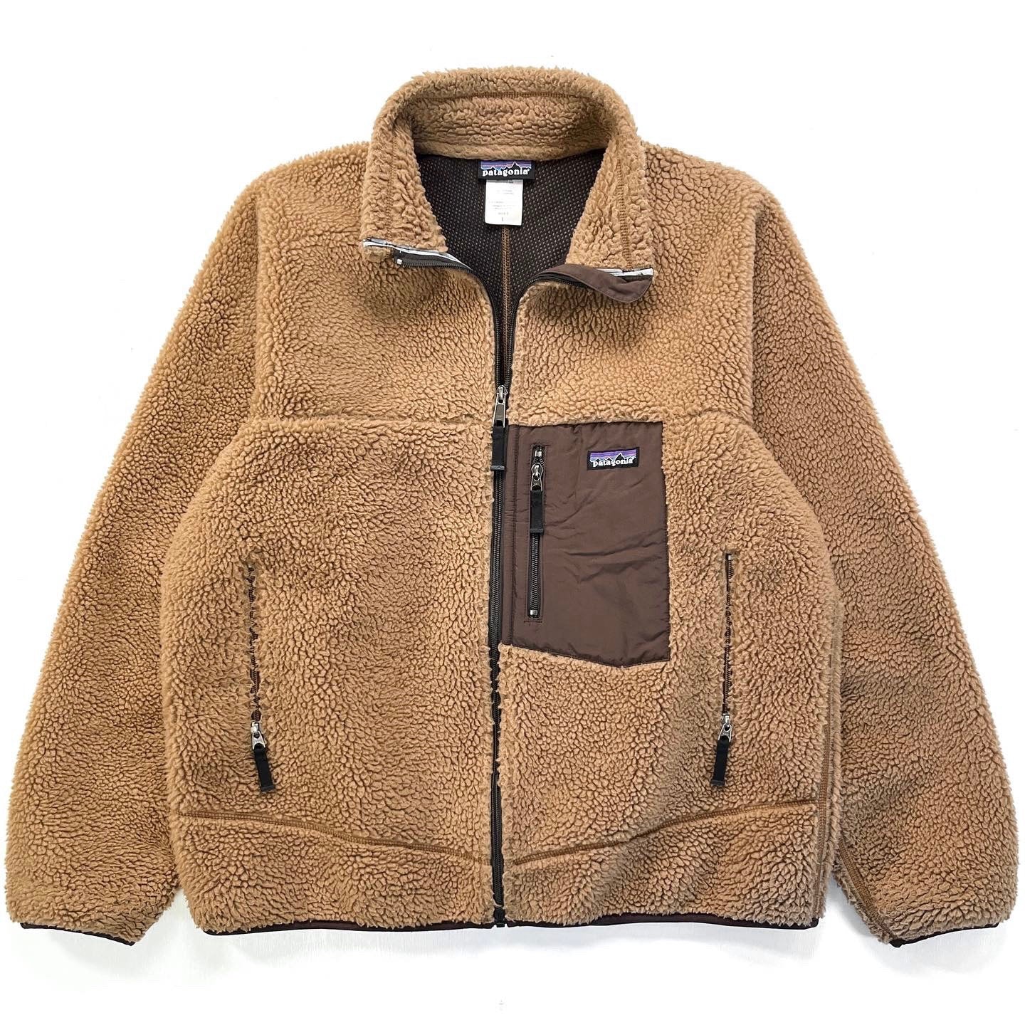 2008 Patagonia Classic Retro-X Fleece Jacket, Teakwood (L/XL)