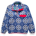 2013 Patagonia Printed Synchilla Snap-T, Aurora: Channel Blue (S)