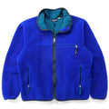 1993 Patagonia Made In The U.S.A. Retro Pile Cardigan, Blueberry (XL)