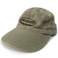 1997 Patagonia Made In The U.S.A. Oval Logo Cotton Canvas Cap, Faded Olive (M)