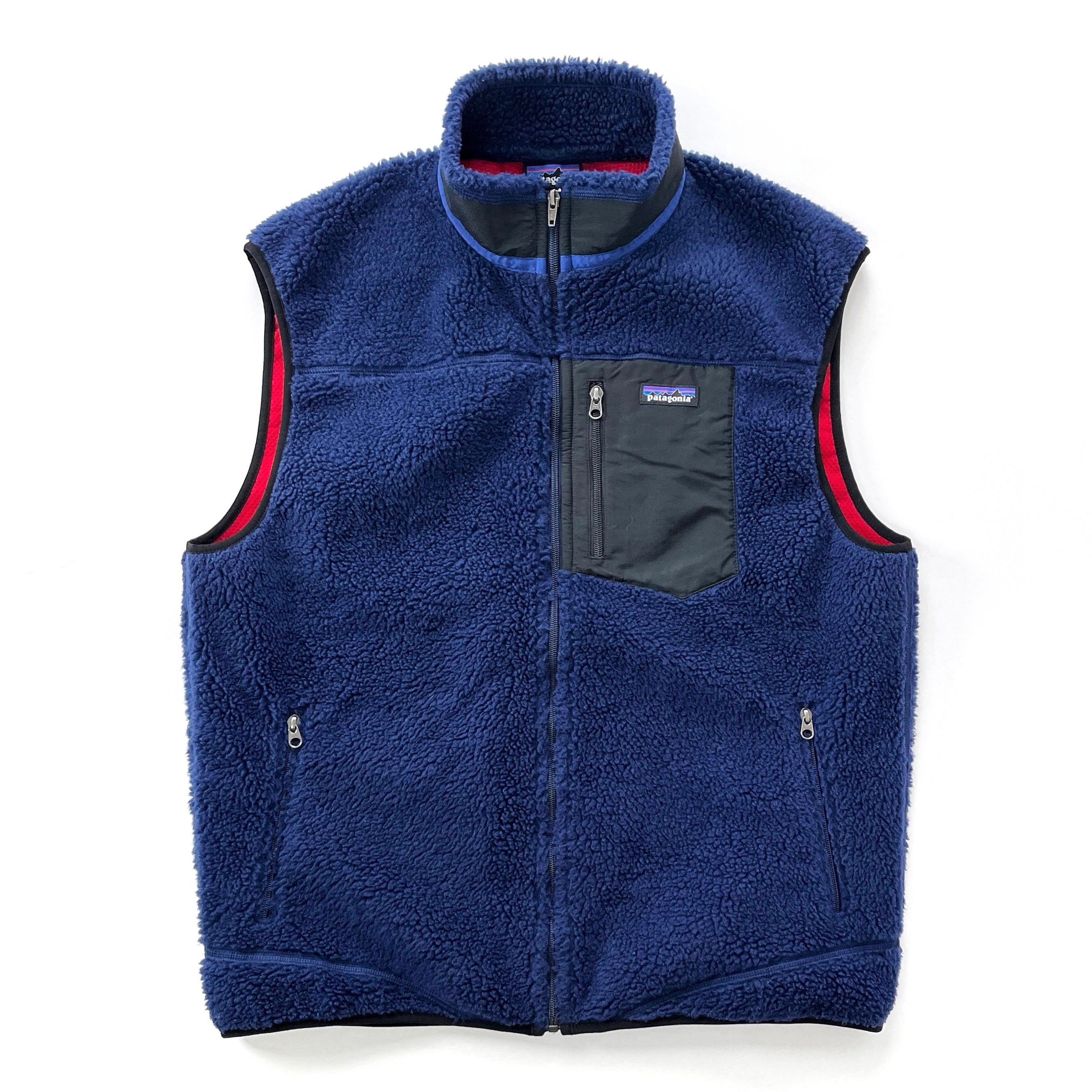 2013 Patagonia Classic Retro-X Fleece Vest, Classic Navy (XL)