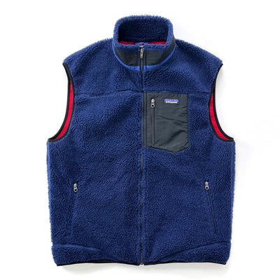 2013 Patagonia Classic Retro-X Fleece Vest, Classic Navy (XL)