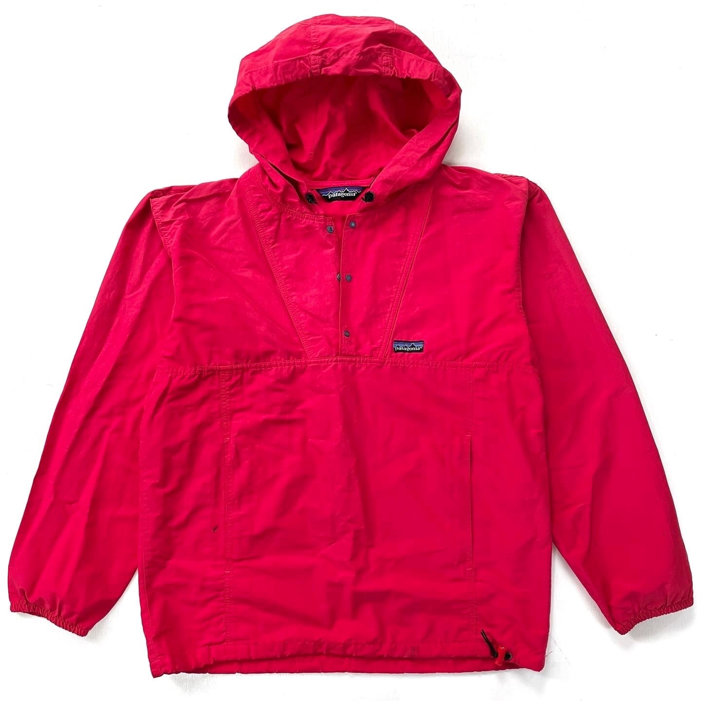 1988 Patagonia Made In The U.S.A. Baggies Pullover, Red (M)