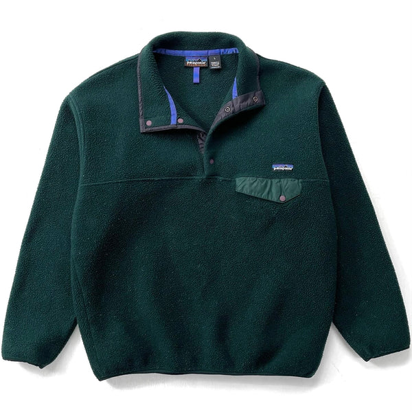 1997 Patagonia Synchilla Snap-T Pullover, Hunter & Condor (L)