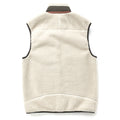 2012 Patagonia Classic Retro-X Fleece Vest, Natural & Walnut (M)