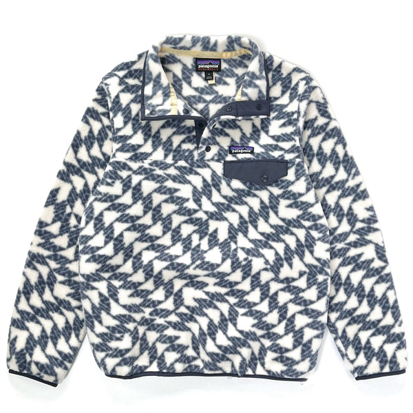 2024 Patagonia Womens Printed Synchilla Snap-T, Synched Flight Small (S)