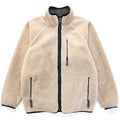 1997 Patagonia Retro Pile Fleece Cardigan, Natural & Hunter (L/XL)