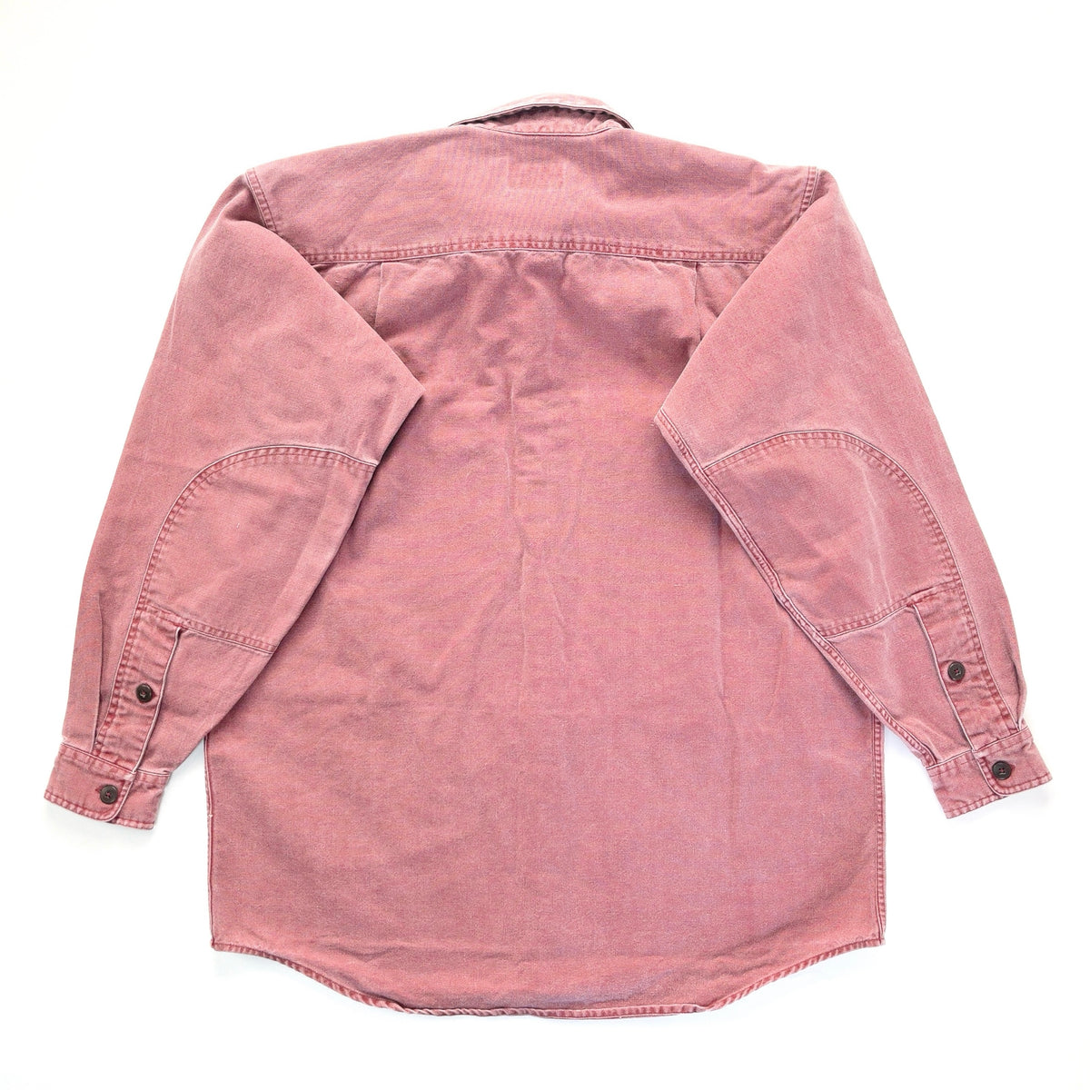 1990s Patagonia Original Garment Dyed Cotton Canvas Shirt, Weathered Red (M/L)