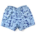 2005 Patagonia Mens 5” Printed Nylon Baggies Shorts, Light Blue (XL)