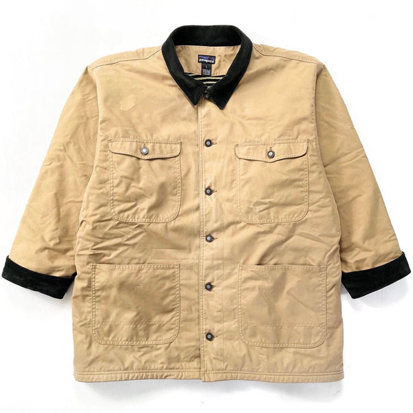 1993 Patagonia Canvas Nuevo Range Coat, Rye & Bullseye (L/XL)