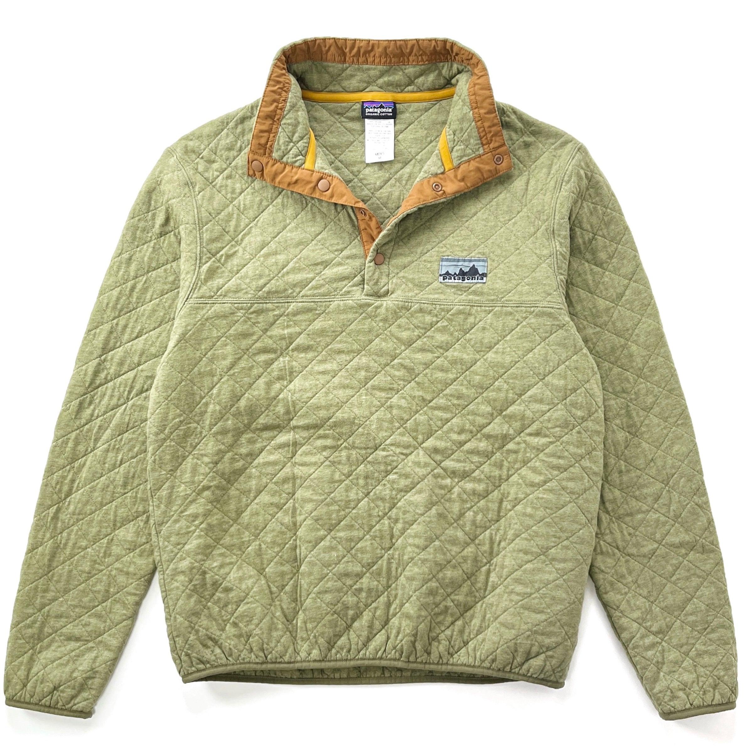 2014 Patagonia 40th Anniversary Legacy Diamond Quilt Snap-T, Fatigue Green (M)