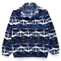 2018 Patagonia Printed Synchilla Snap-T, Shepard Knit: Stone Blue (S)