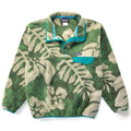 2015 Patagonia Printed Synchilla Snap-T, Spice Garden: Green (L)