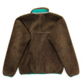 2012 Patagonia Classic Retro-X Fleece Jacket, Dark Walnut / Teal (S)