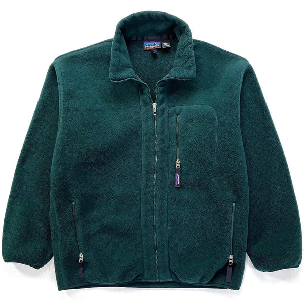 1998 Patagonia Made In The U.S.A. Synchilla Jacket, Hunter (L)