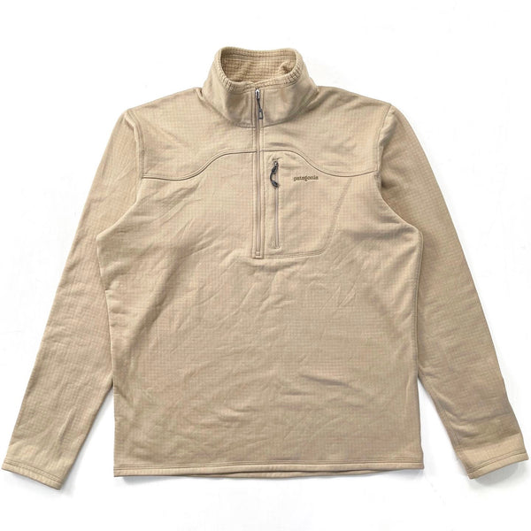 2012 Patagonia Mens R1 Regulator Pullover, Light Tan (L)