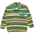 2015 Patagonia Printed Synchilla Snap-T Pullover, Cliff: Arbor Green (XL)