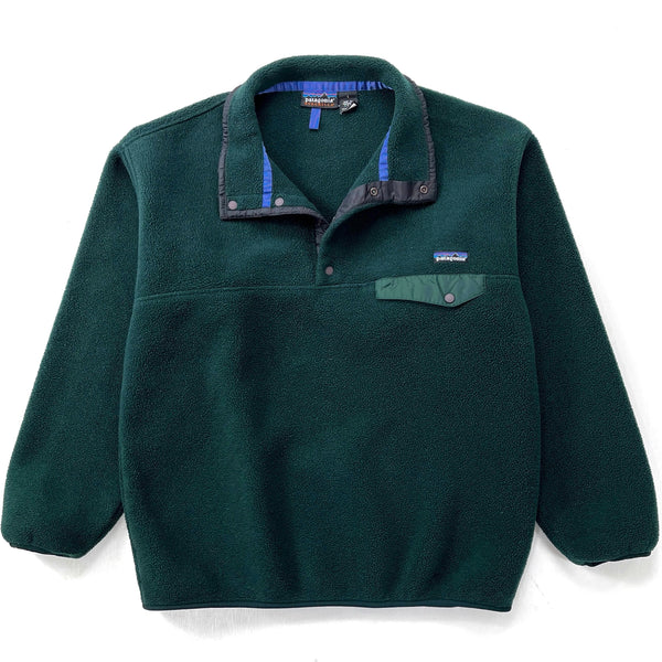 1998 Patagonia Made In The U.S.A. Synchilla Snap-T, Hunter (L)