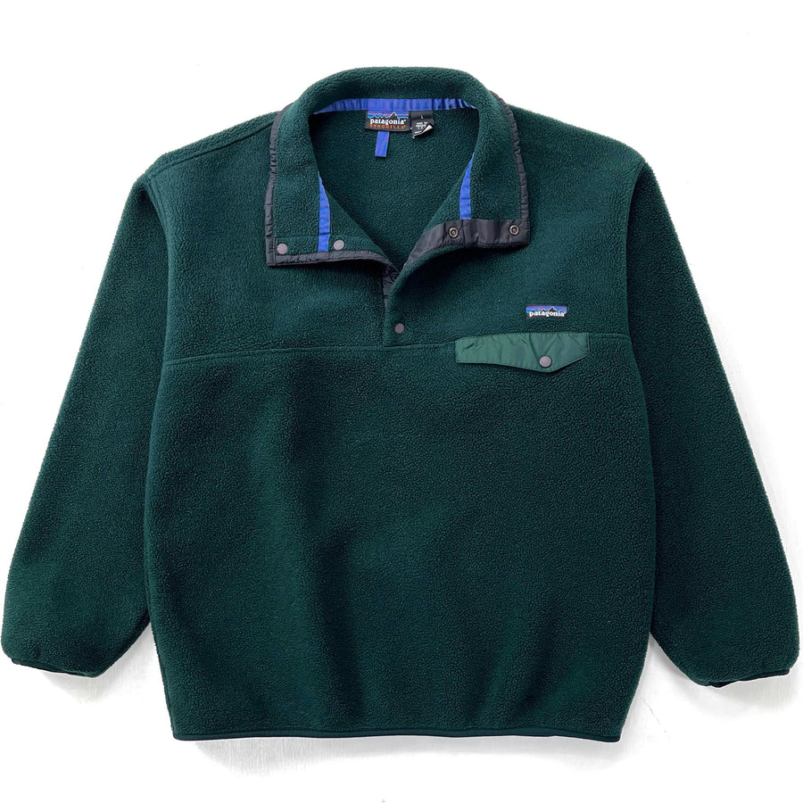 1998 Patagonia Made In The U.S.A. Synchilla Snap-T, Hunter (L)