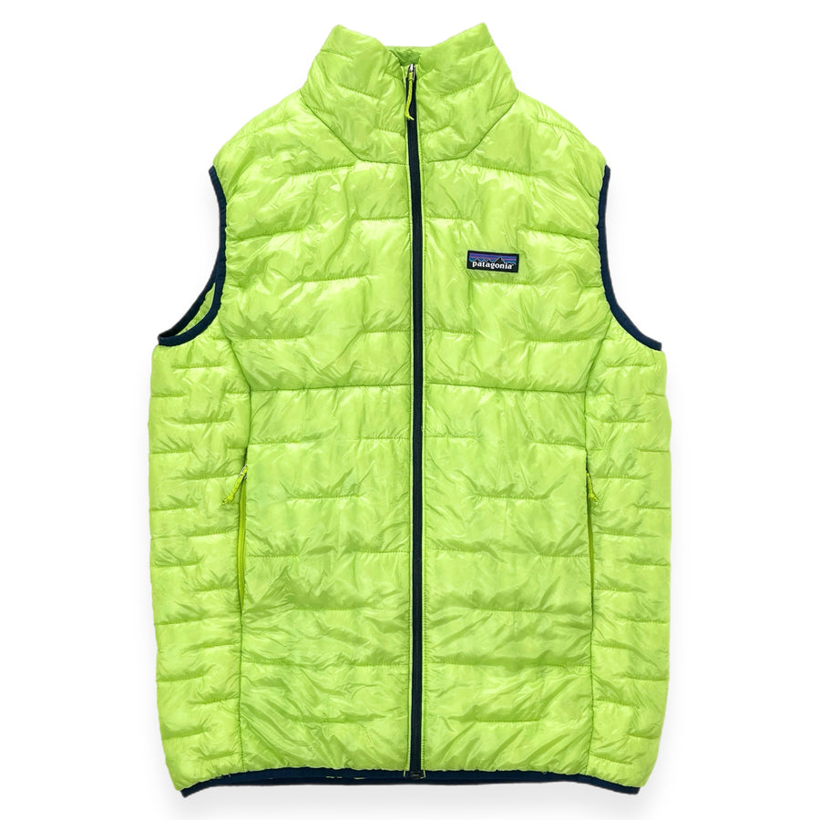 2019 Patagonia Mens Micro Puff Insulated Vest, Peppergrass Green (S)