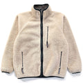 1997 Patagonia Made In The U.S.A. Retro Pile Cardigan, Natural (L)