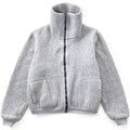 1970s Patagonia First Generation Bunting Half-Zip Fleece Sweater, Grey (S)