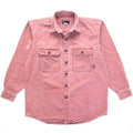 1990s Patagonia Original Garment Dyed Cotton Canvas Shirt, Weathered Red (M/L)