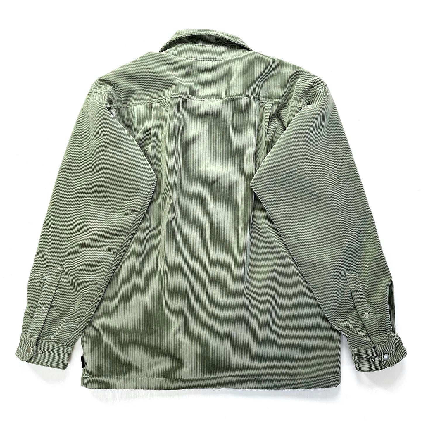 2007 Patagonia Mens Fleece-Lined Corduroy Jacket, Green (M)