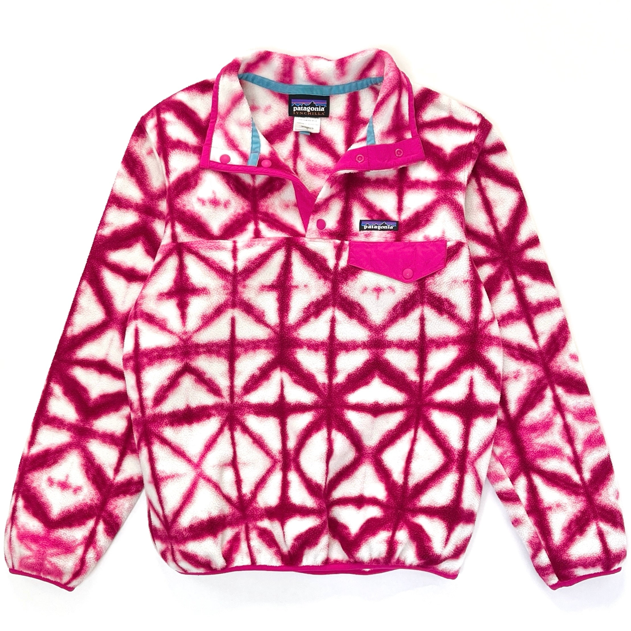 2015 Patagonia Womens Synchilla Snap-T, Diamond Dancer: Radiant