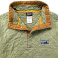 2014 Patagonia Legacy Diamond Quilt Snap-T, Fatigue Green (L)