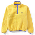1989 Patagonia Made In The U.S.A. Synchilla Snap T-Neck, Yellow (S)