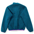 1993 Patagonia Reversible Deep Pile Glissade Cardigan, Bluegrass & Purple (S)