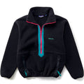 1988 Patagonia Womens Synchilla Half-Zip Fleece Sweater, Black (S)