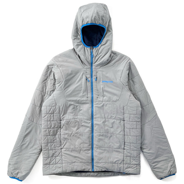 2014 Patagonia Mens Nano-Air Insulated Hoody, Light Grey (L)
