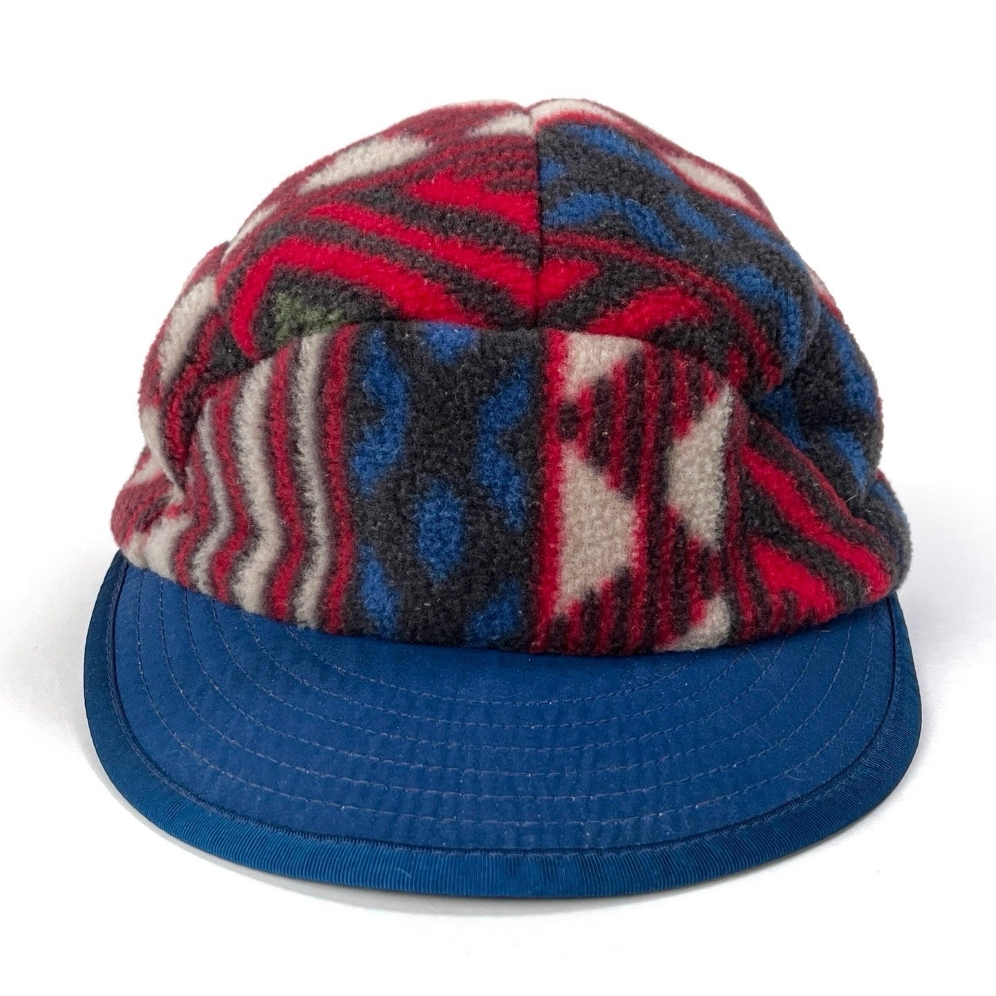 1996 Patagonia Made In The U.S.A. Synchilla Duckbill Cap, Saltillo: Burnt Chili (M)