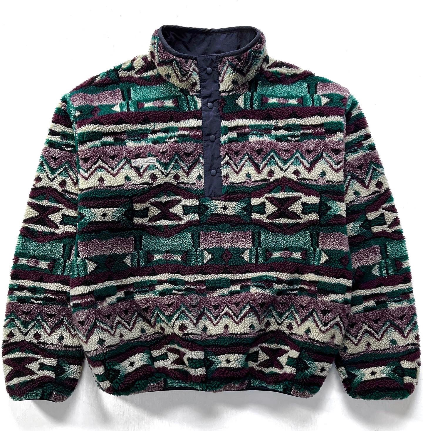1990s Columbia Sportswear Made In The U.S.A. Deep Pile Pullover (L)