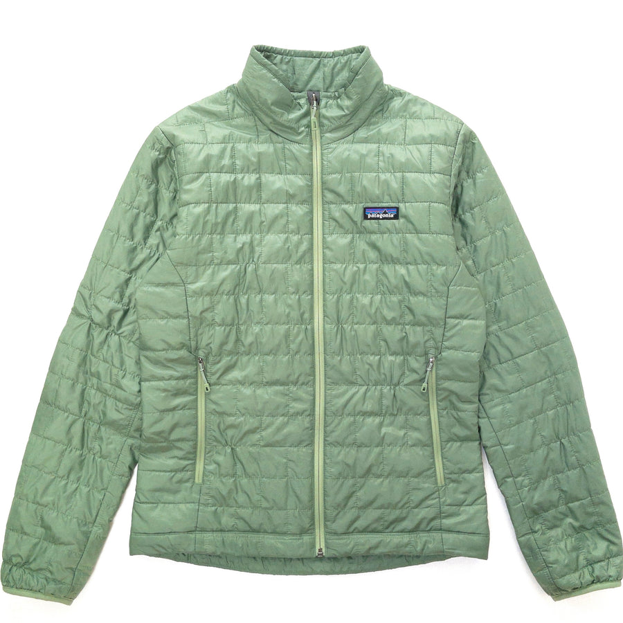 2022 Patagonia Mens Nano Puff Full-Zip Insulated Jacket, Pesto Green (S)