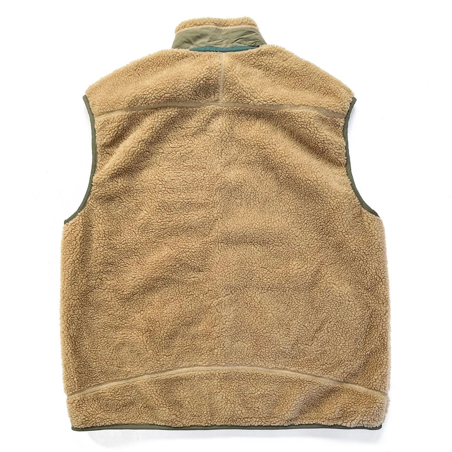 2011 Patagonia Classic Retro-X Fleece Vest, Vintage Gold (XXL)