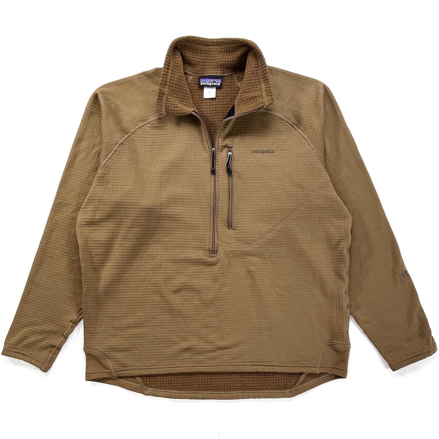 2004 Patagonia MARS R1 Flash Pullover, Coyote Brown (L)