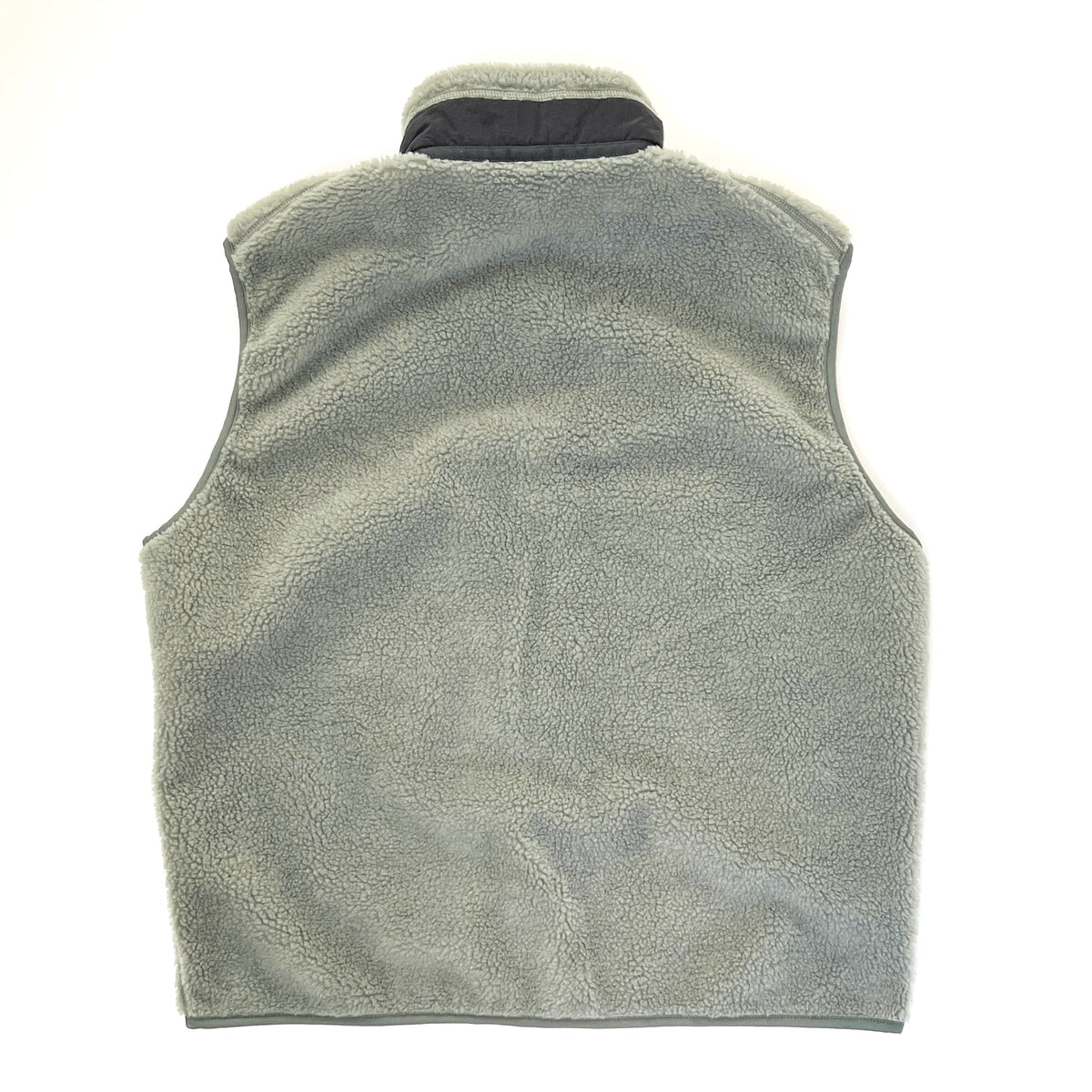 1999 Patagonia Classic Retro-X Fleece Vest, Eucalyptus & Black (XL)