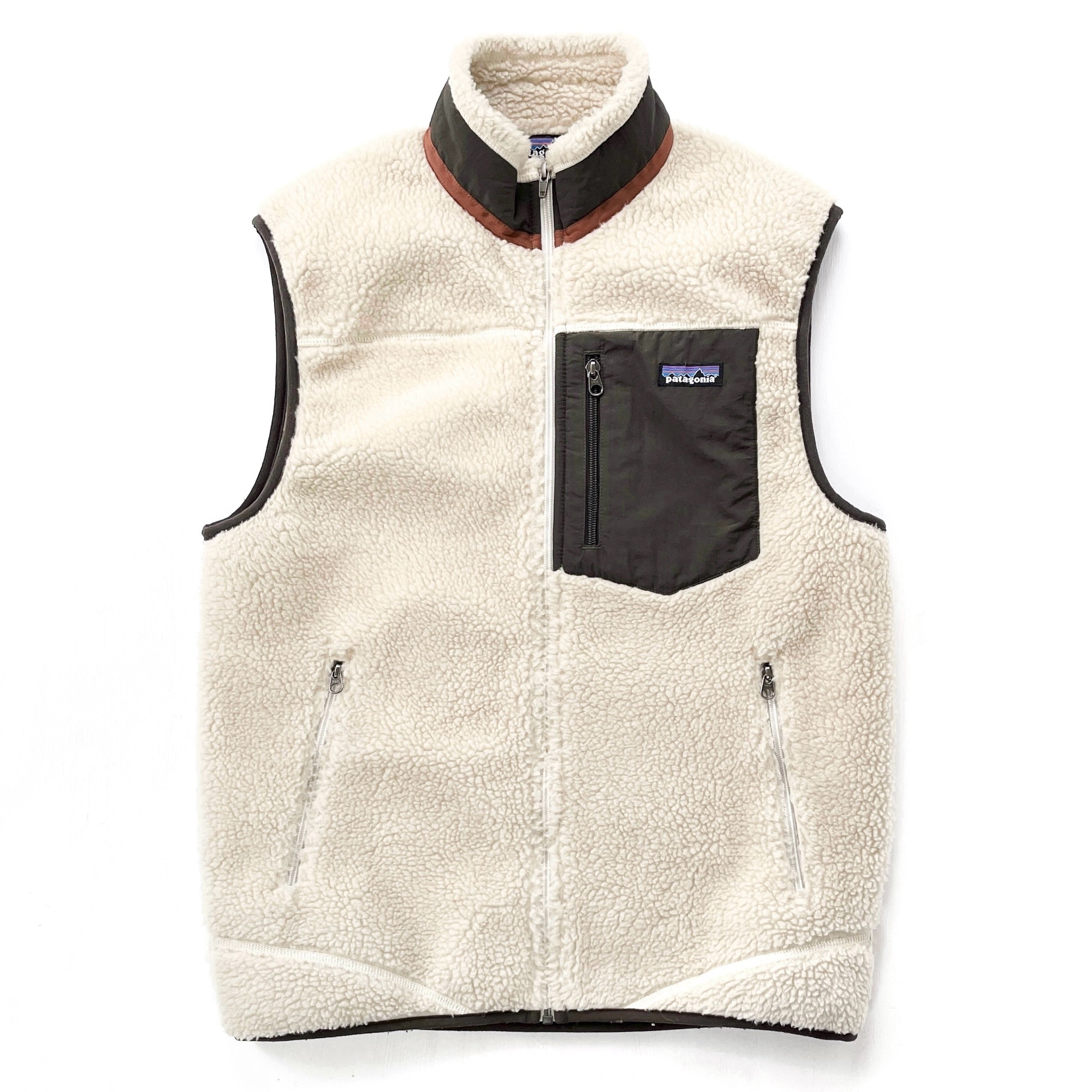 2012 Patagonia Classic Retro X Fleece Vest Natural Walnut M